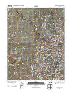 Lexington West 2013 topographic map thumbnail
