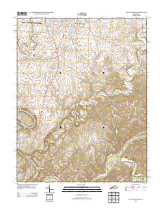 Little Hickman 2013 topographic map thumbnail