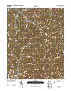 Landsaw 2013 topographic map thumbnail