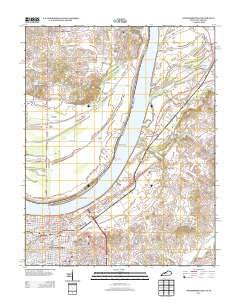 Owensboro East 2013 topographic map thumbnail