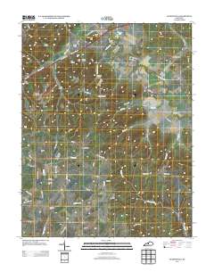 Nelsonville 2013 topographic map thumbnail