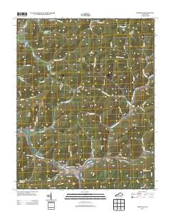 Pineville 2013 topographic map thumbnail