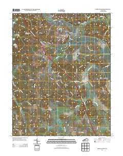 Morgantown 2013 topographic map thumbnail