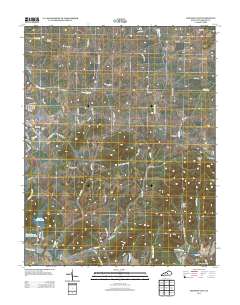 Lebanon East 2013 topographic map thumbnail