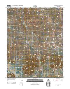 Lebanon West 2013 topographic map thumbnail