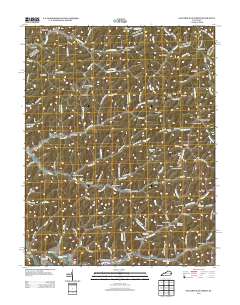 Salyersville North 2013 topographic map thumbnail
