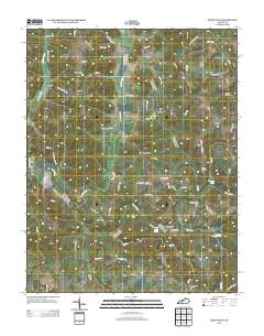 Reedyville 2013 topographic map thumbnail