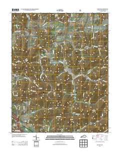 Saxton 2013 topographic map thumbnail
