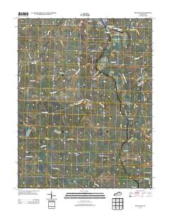 Shawhan 2013 topographic map thumbnail