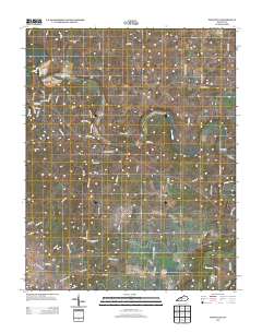 Polkville 2013 topographic map thumbnail