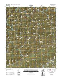 Roxana 2013 topographic map thumbnail