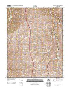 Richmond North 2013 topographic map thumbnail
