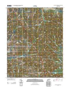 Pleasant Ridge 2013 topographic map thumbnail