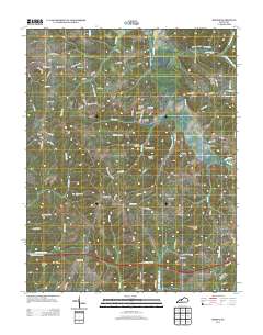 Rosine 2013 topographic map thumbnail