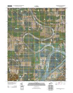 Wabash Island 2013 topographic map thumbnail