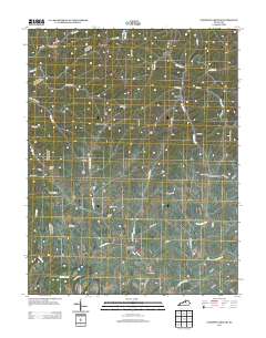 Stamping Ground 2013 topographic map thumbnail