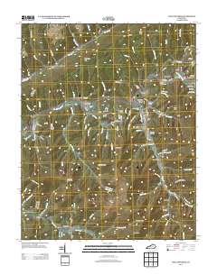 Wallins Creek 2013 topographic map thumbnail