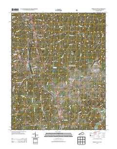 Whitley City 2013 topographic map thumbnail