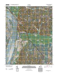 Wickliffe 2013 topographic map thumbnail