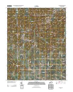 Allegre 2013 topographic map thumbnail