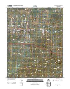 Shelbyville 2013 topographic map thumbnail