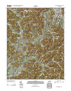 Barbourville 2013 topographic map thumbnail
