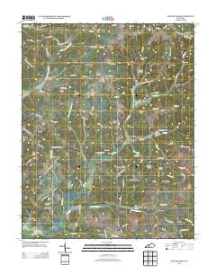 Welchs Creek 2013 topographic map thumbnail