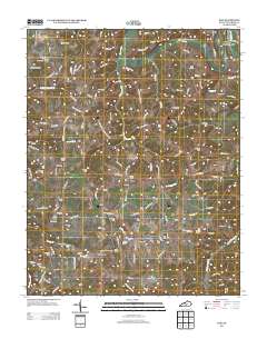 Exie 2013 topographic map thumbnail