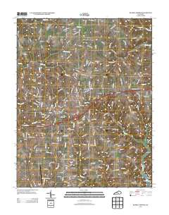 Russell Springs 2013 topographic map thumbnail