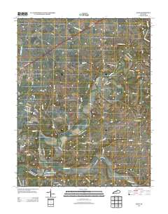 Maud 2013 topographic map thumbnail