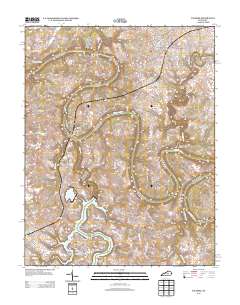 Wilmore 2013 topographic map thumbnail