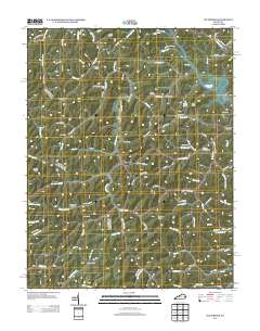 Oil Springs 2013 topographic map thumbnail