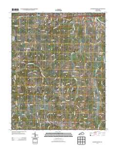 Summer Shade 2013 topographic map thumbnail