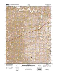 McBrayer 2013 topographic map thumbnail