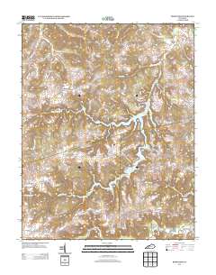 Rosewood 2013 topographic map thumbnail
