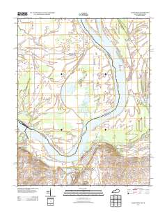 Uniontown 2013 topographic map thumbnail