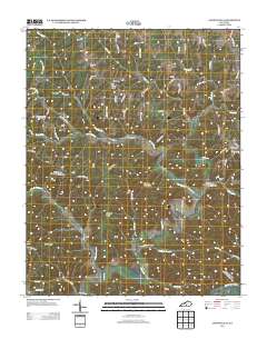 Amandaville 2013 topographic map thumbnail