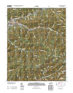 Benham 2013 topographic map thumbnail