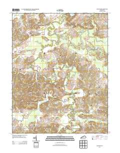 Dalton 2013 topographic map thumbnail
