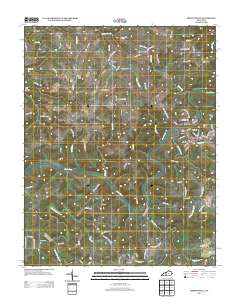 Brownsville 2013 topographic map thumbnail