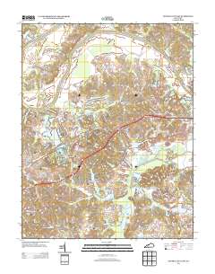 Central City East 2013 topographic map thumbnail