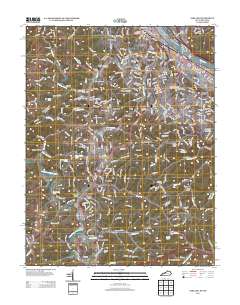 Ashland 2013 topographic map thumbnail