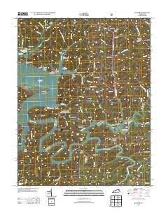 Bangor 2013 topographic map thumbnail