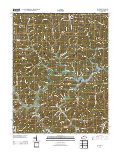 Blaine 2013 topographic map thumbnail