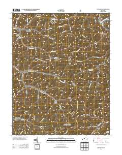 Cowcreek 2013 topographic map thumbnail
