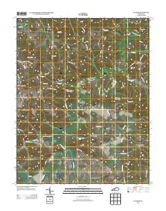 Dunmor 2013 topographic map thumbnail