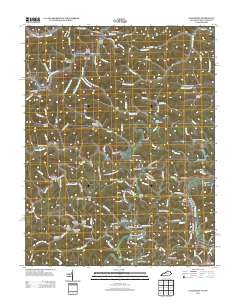 Fallsburg 2013 topographic map thumbnail