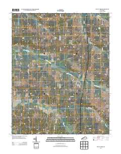 Fancy Farm 2013 topographic map thumbnail