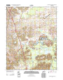 Madisonville East 2013 topographic map thumbnail