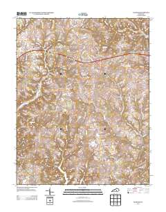 Faubush 2013 topographic map thumbnail
